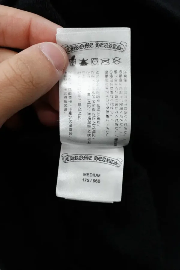 Chrome Hearts Monogram Vertical Logo Hoodie