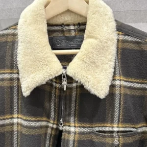 Chrome Hearts Shearling Jacket Chrome Hearts Shearling Jacket