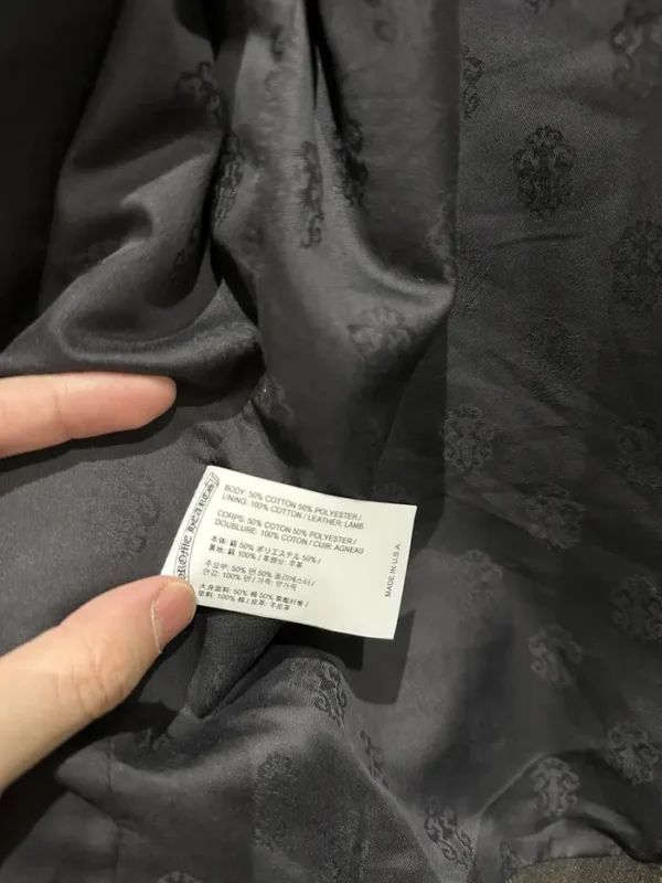 Chrome Hearts Shearling Jacket